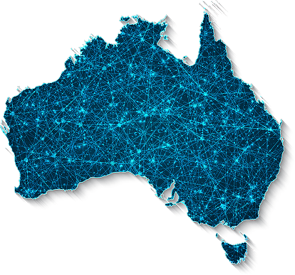 Australia Map Bg